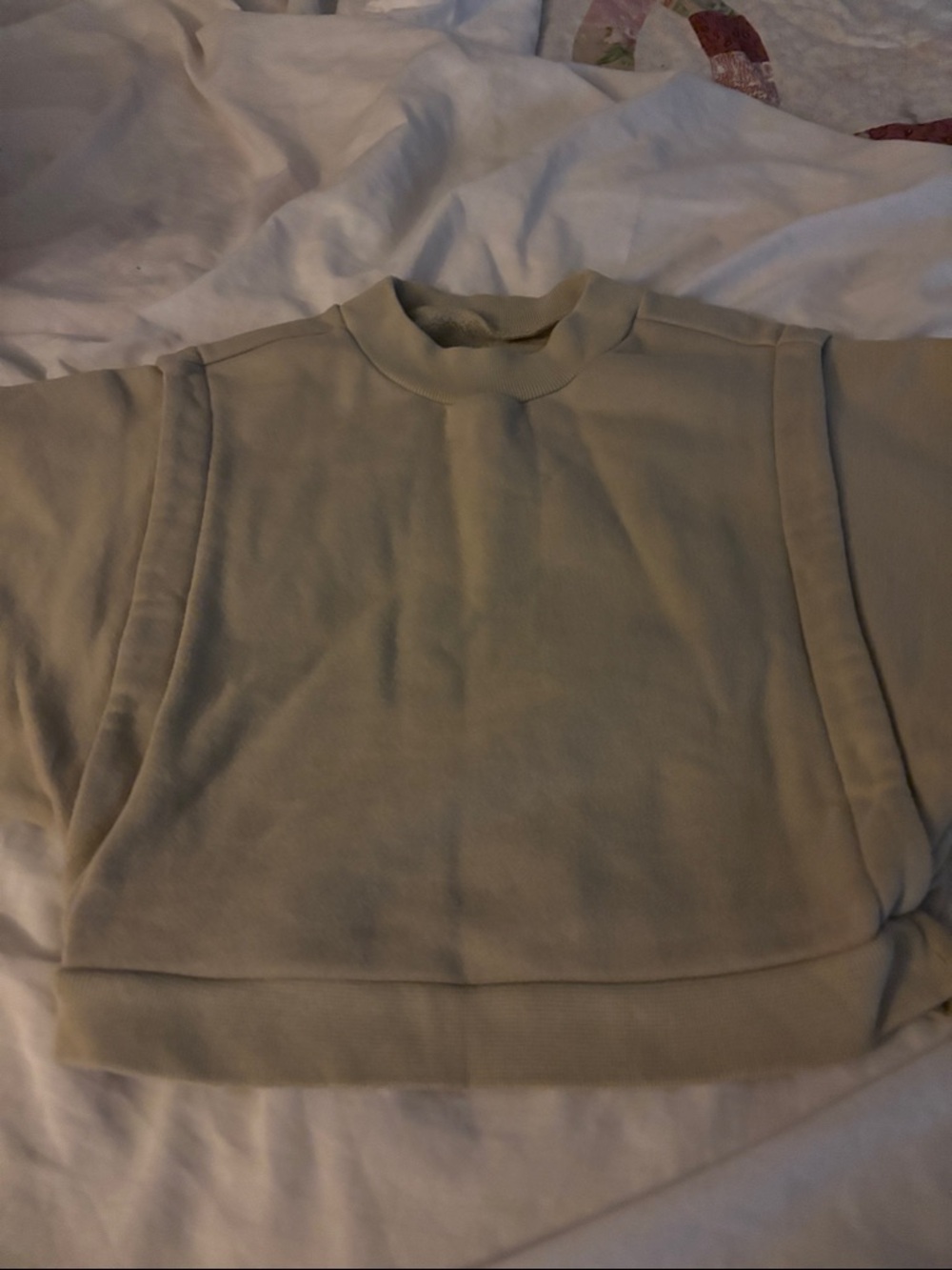 ALO Neutral Tan Sweatshirt Bottoms - Picture 2 of 7